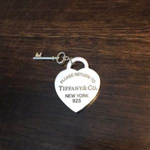 Tiffany & Co. Heart & Key Charm